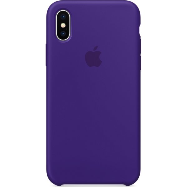 Apple iPhone X silikone cover, Ultra Violet