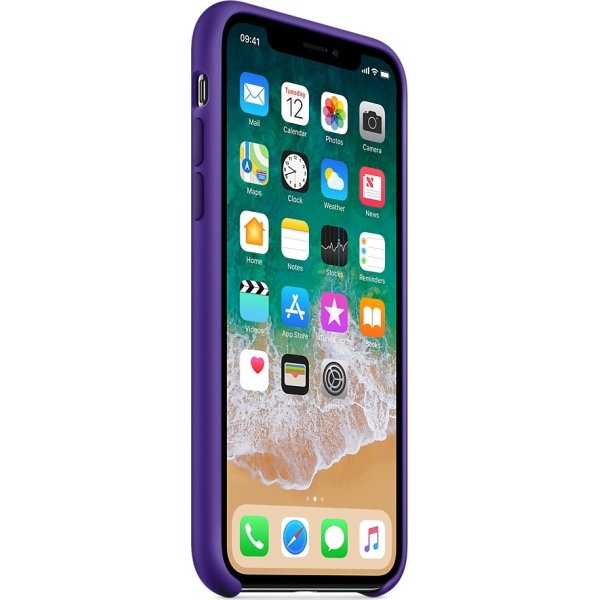 Apple iPhone X silikone cover, Ultra Violet