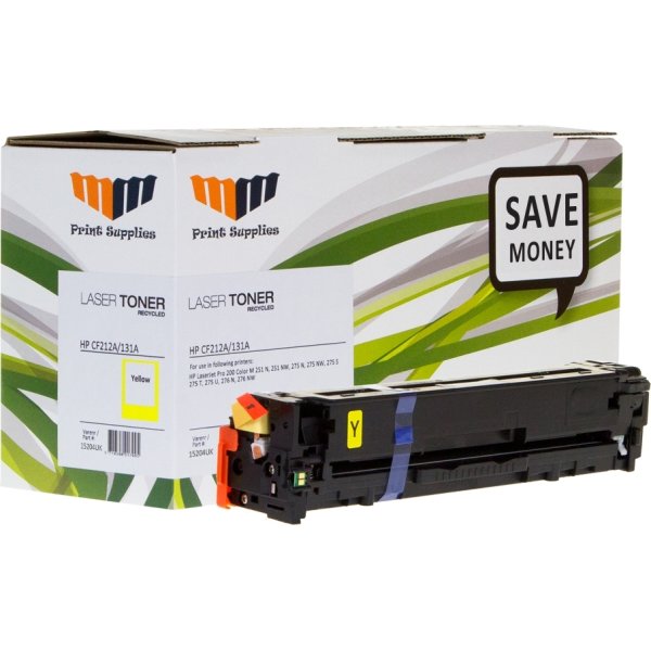MM CF212A / 131A Lasertoner, gul, 1800s