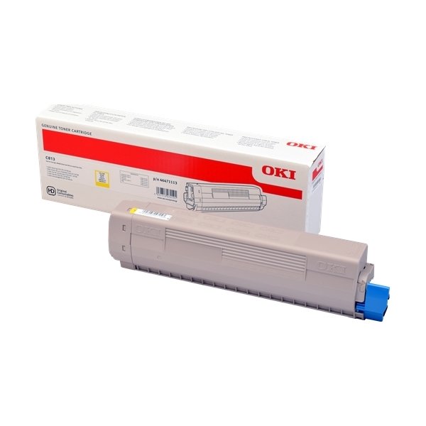 OKI 46471113 Lasertoner, gul, 5000s
