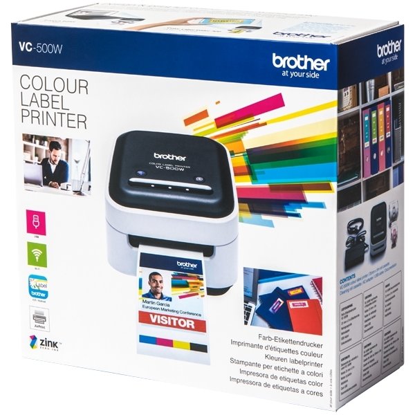 Brother VC-500W farvelabelprinter