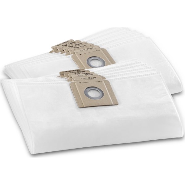 Kärcher Støvsugerposer fleece, 10 stk.