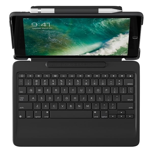 Logitech Slim Combo tablet cover m/nord. tastatur