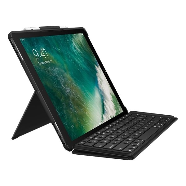 Logitech Slim Combo tablet cover m/nord. tastatur