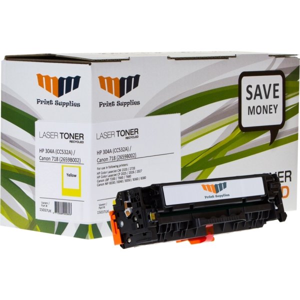 MM CC532A / 2659B002 lasertoner, gul, 2800s