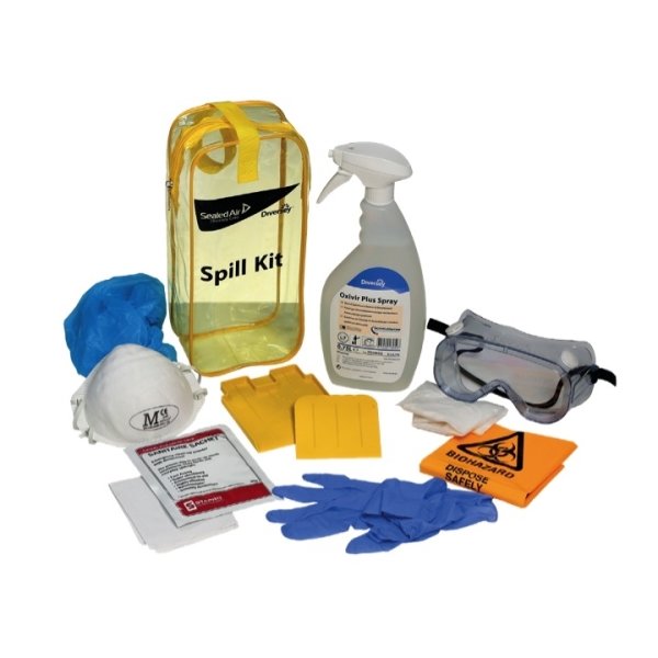 DI Oxivir Plus Spray Spill Kit, 1 stk.