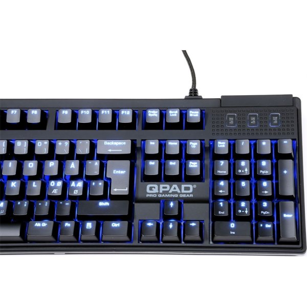 QPAD MK-70 Pro mekanisk gaming tastatur