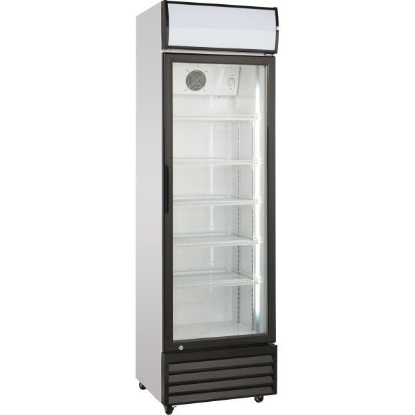Scandomestic SD 416-1 Displaykøleskab, hvid