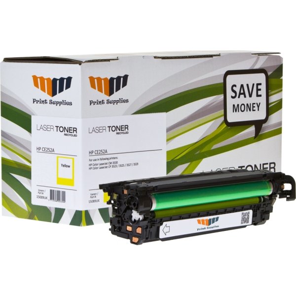 MM CE252A kompatibel lasertoner, gul, 7000s
