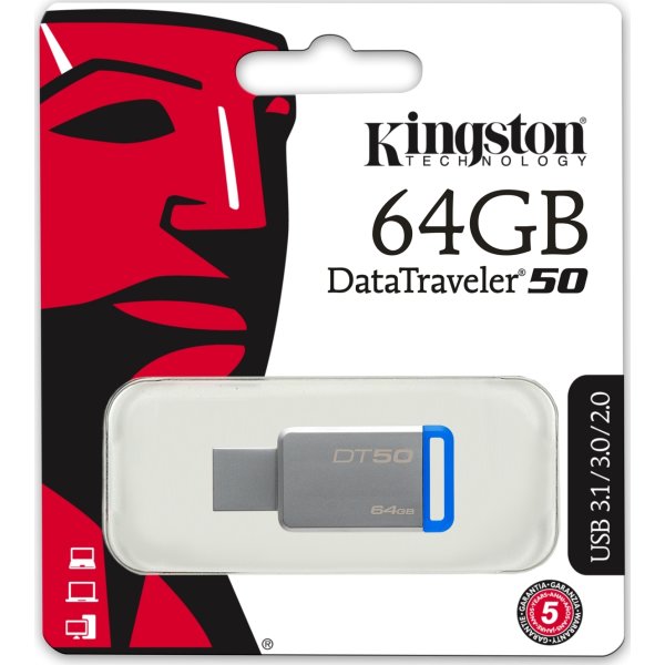 Kingston DataTraveler 50 USB 3.1 - 64 GB