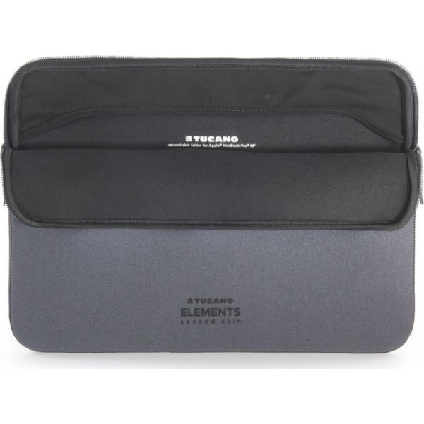 Tucano Sleeve Elements til 13" MacBook Pro, grå