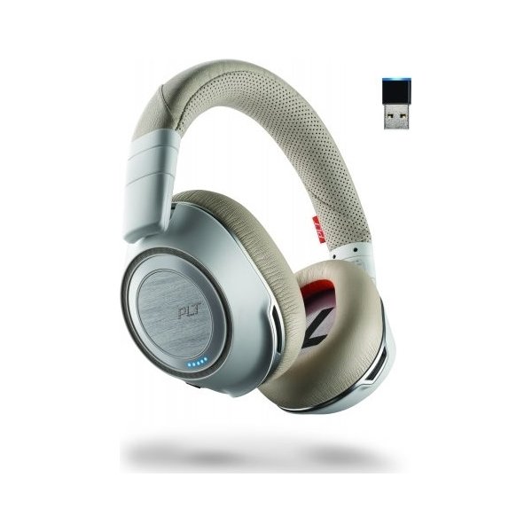 Plantronics Voyager 8200 UC headset, hvid