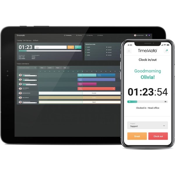 Safescan TM-626 TimeMoto tidsregistreringssystem