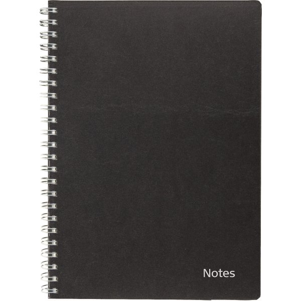 Mayland A5 notesbog, sort, refill