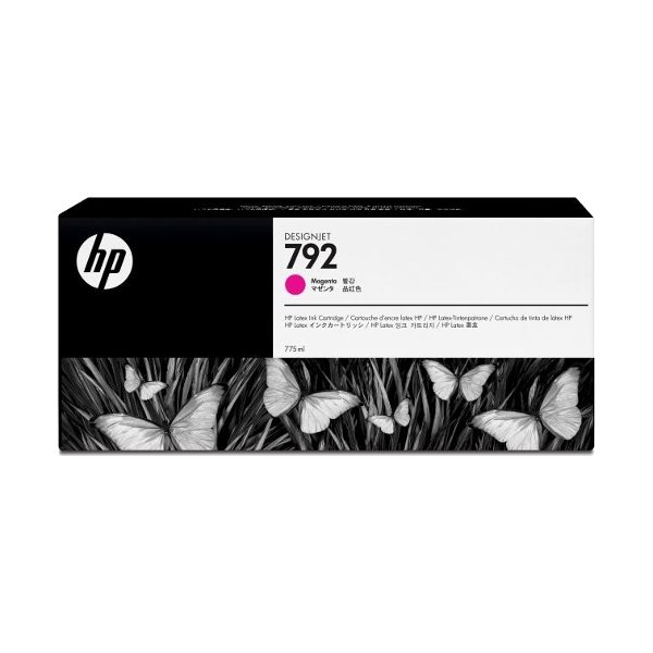 HP 792 Magenta latex (grå) blækpatron, 775ml