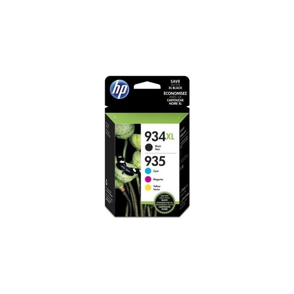 HP No.934XL CMYK blækpatroner blistered