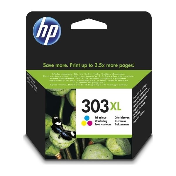 HP No303 XL tri-farve blækpatron, 415s