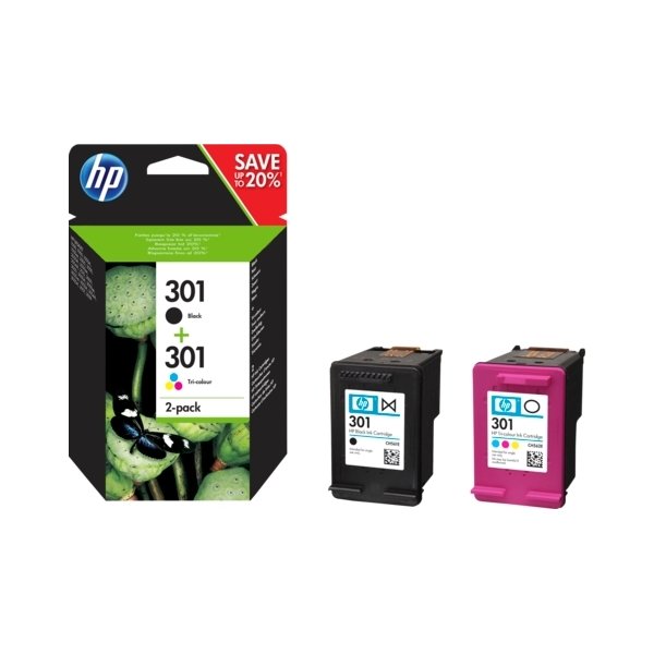 HP No301 blækpatron sampak