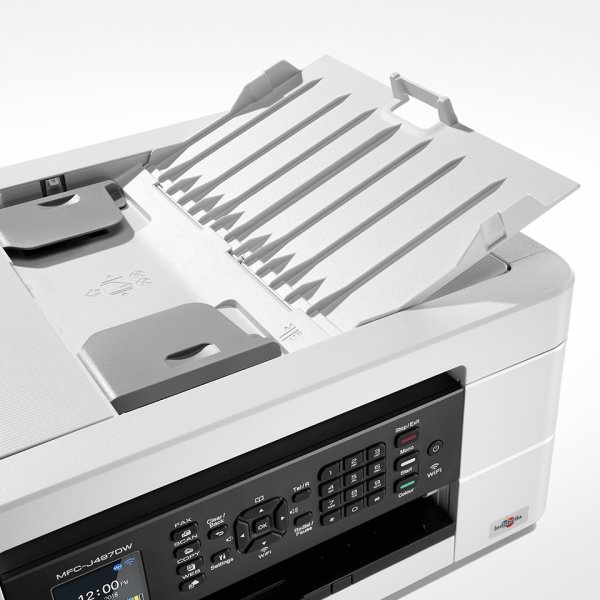Brother MFC-J497DW blæk MFP, hvid