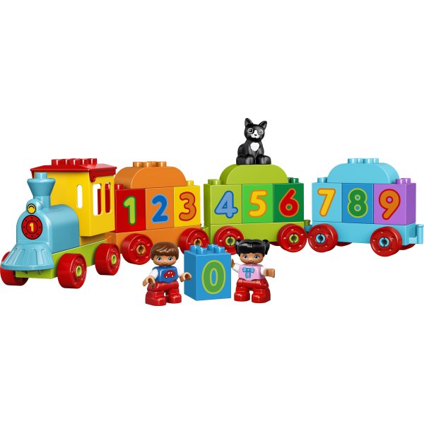 LEGO DUPLO 10847 Tog med tal, 1,5-3 år
