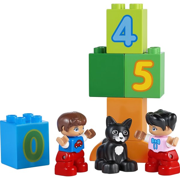 LEGO DUPLO 10847 Tog med tal, 1,5-3 år