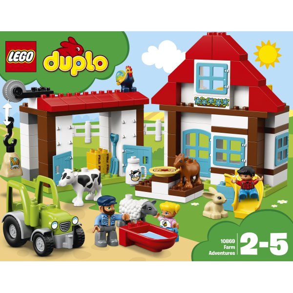 LEGO DUPLO 10869 Eventyr på bondegården, 2-5 år