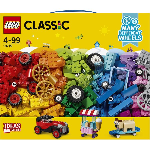 LEGO Classic 10715 Klodser på hjul, 4-99 år