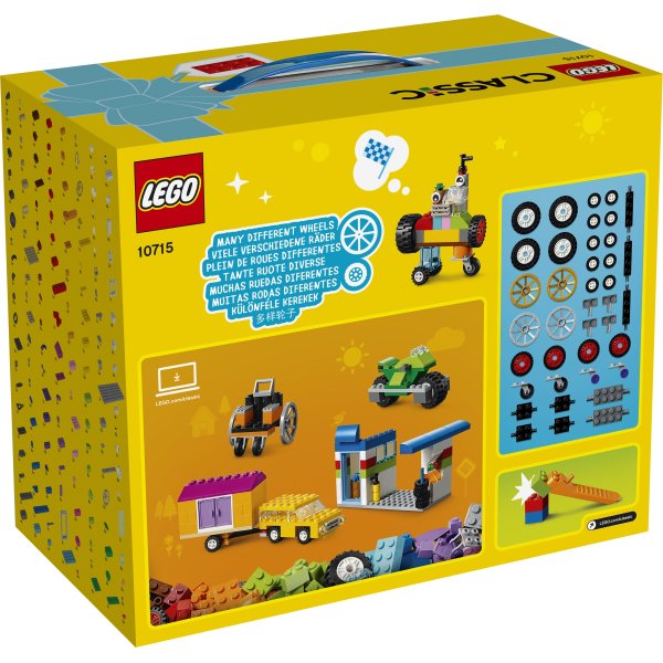 LEGO Classic 10715 Klodser på hjul, 4-99 år