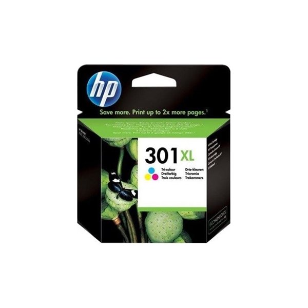 HP No301XL blækpatron, blister, tri-farve