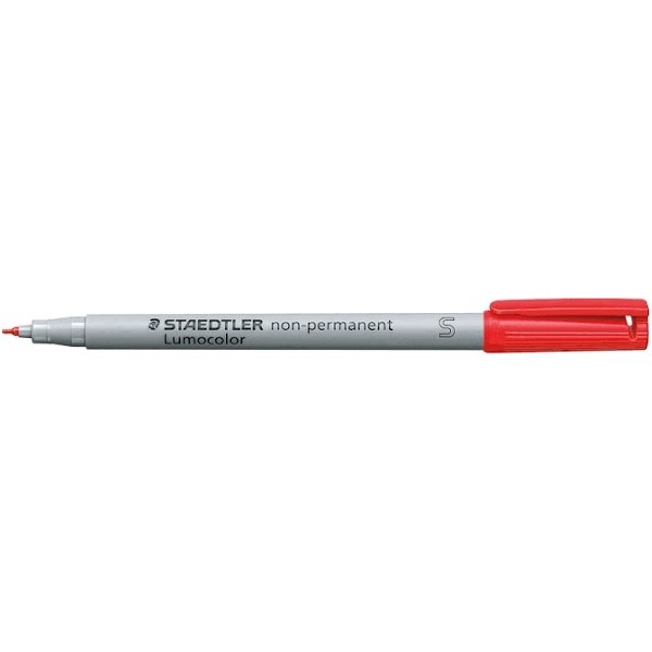 Staedtler Lumocolor 311 Marker S, non-perm, rød