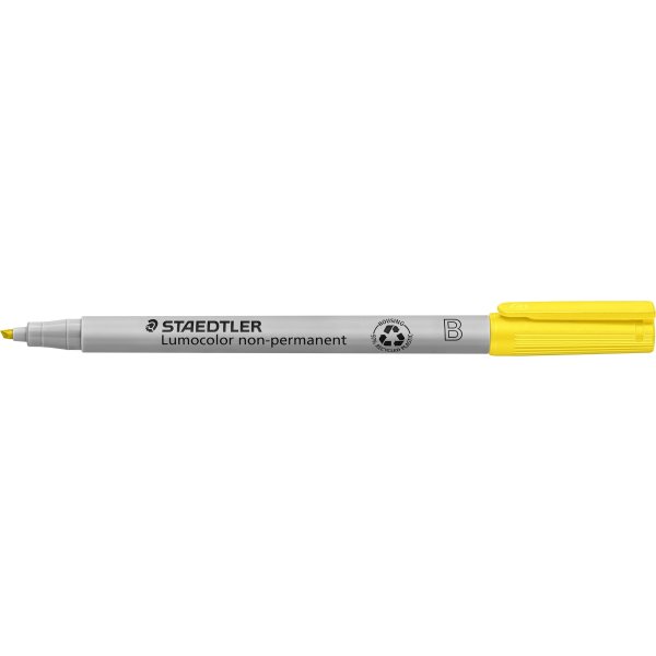 Staedtler Lumocolor 312 Marker B, non-perm, gul