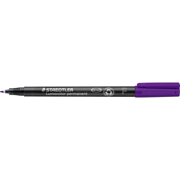 Staedtler Lumocolor 318 Marker F, perm, lilla