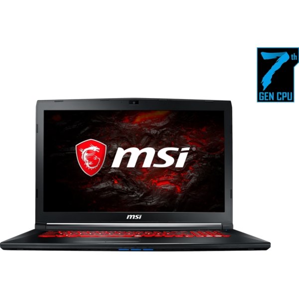MSI GL72M 7REX-1431NE 17,3" Bærbar Gamer PC
