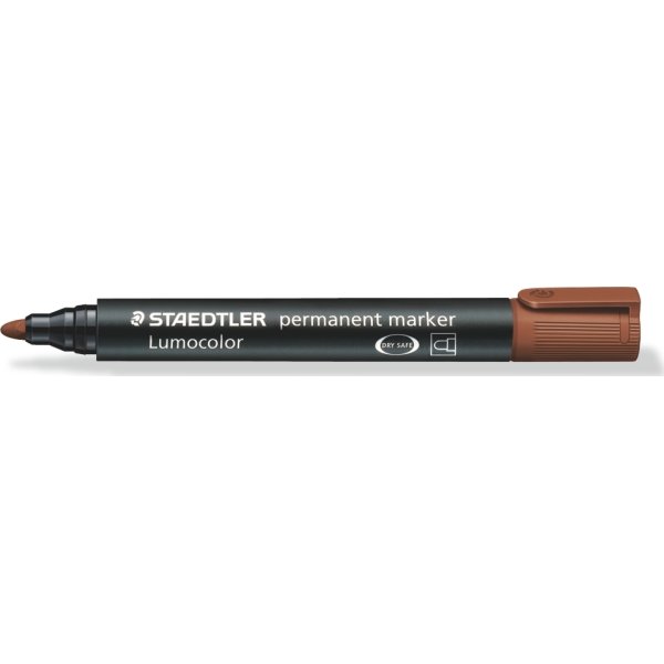 Staedtler Lumocolor 352 Marker rund, perm, brun