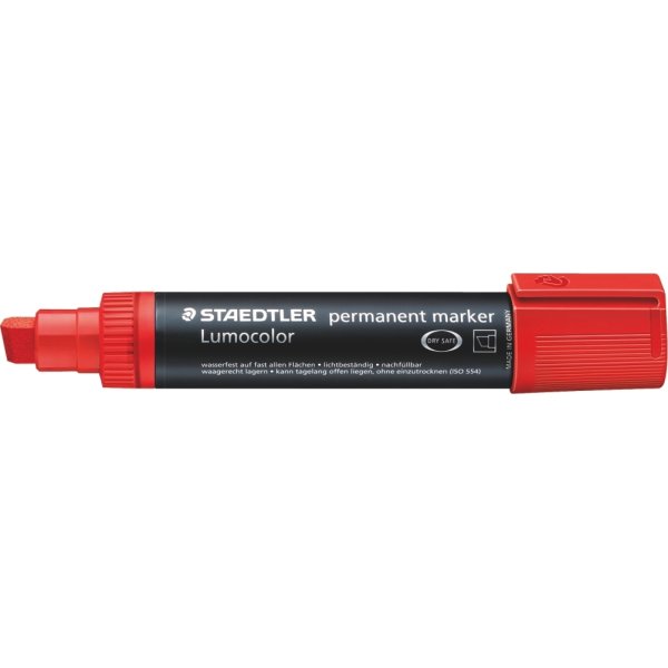 Staedtler Lumocolor 388 Marker, perm, rød