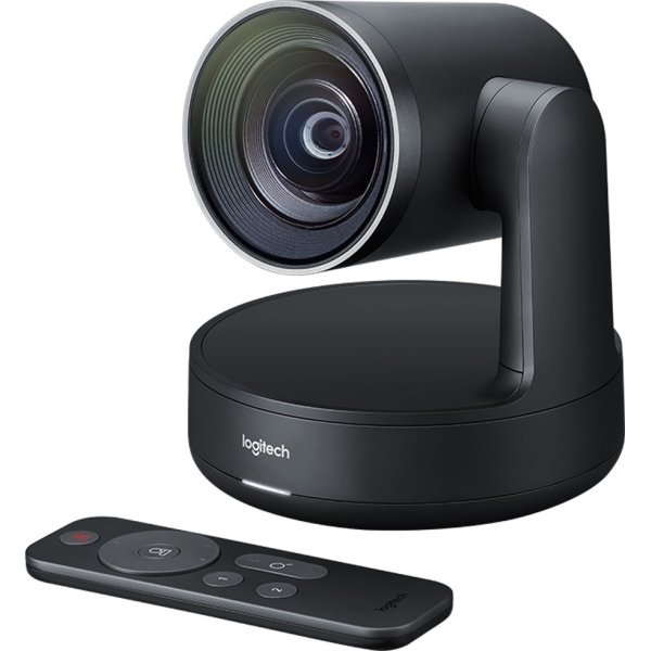 Logitech Rally konferencekamera UHD, Sort