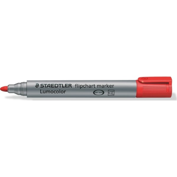 Staedtler Lumocolor 356 FO Marker rund, rød
