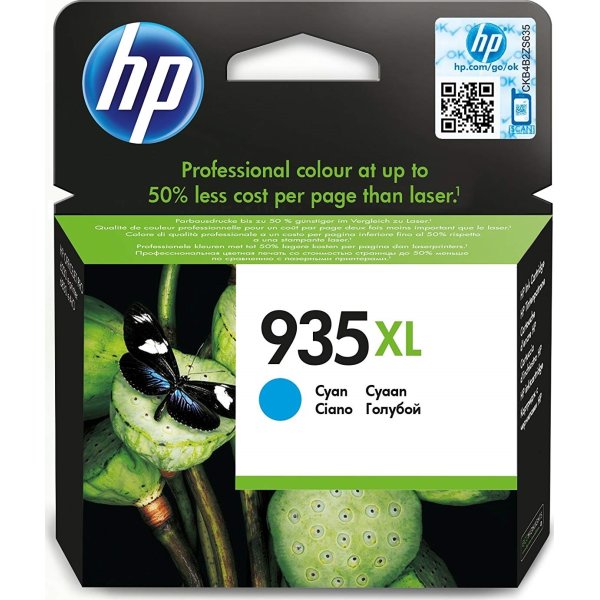 HP No935XL blækpatron, blister, cyan, 825s