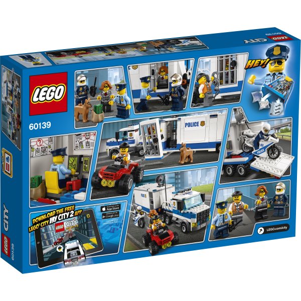 LEGO City 60139 Mobil kommandocentral, 6-12 år