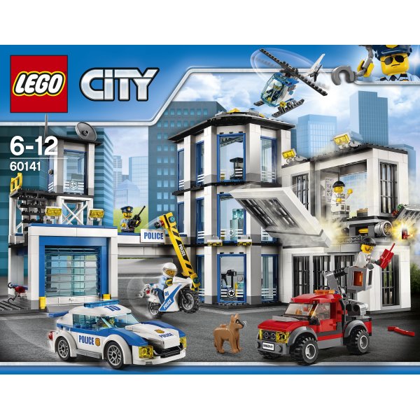 LEGO City 60141 Politistation, 6-12 år