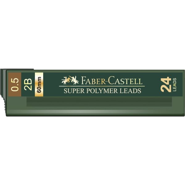 Faber-Castell Super Polymer Stifter 0,5 mm 2B
