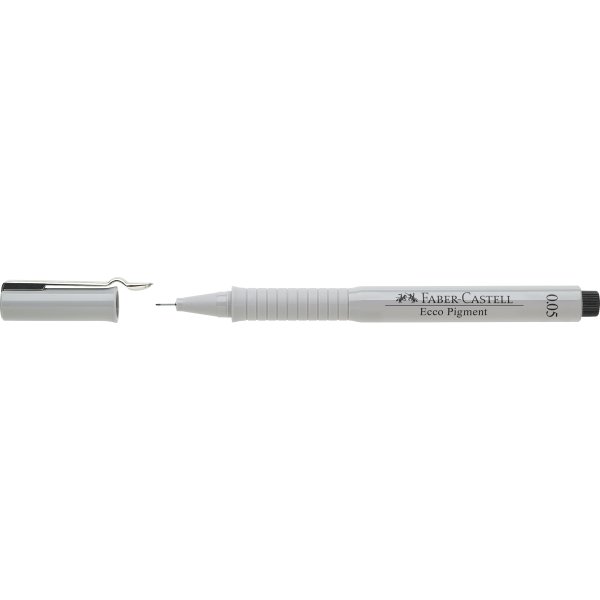 Faber-Castell Ecco Pigment Finepen 0,05 mm, sort