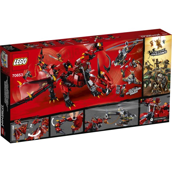LEGO Ninjago 70653 Firstbourne, 9-14 år