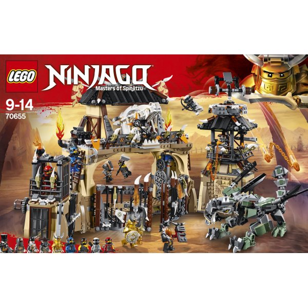 LEGO Ninjago 70655 Dragegård, 9-14 år