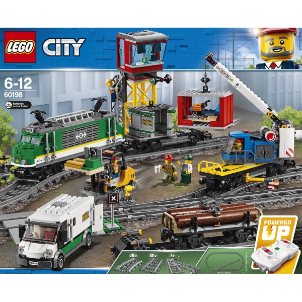 LEGO City 60198 Godstog, 6-12 år