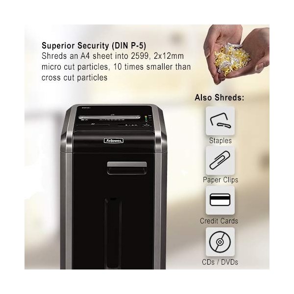 Fellowes Powershred® 225Mi konfettimakulator