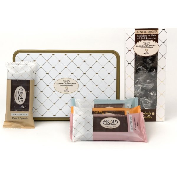 Luksusgourmet med delikat chokolade