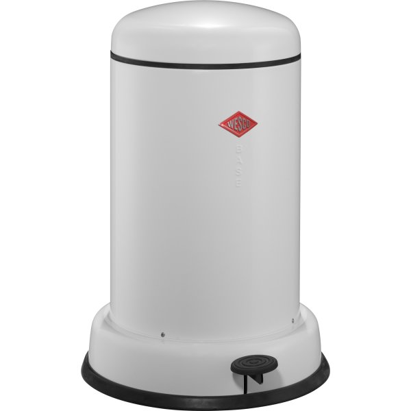 Wesco Baseboy pedalspand, 15 L, hvid