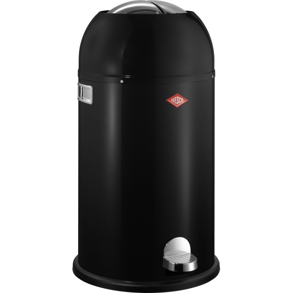 Wesco Kickmaster Pedalspand, 33 L, sort