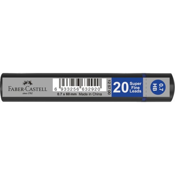 Faber-Castell Grip Stifter 0,7 mm HB, 20 stk.